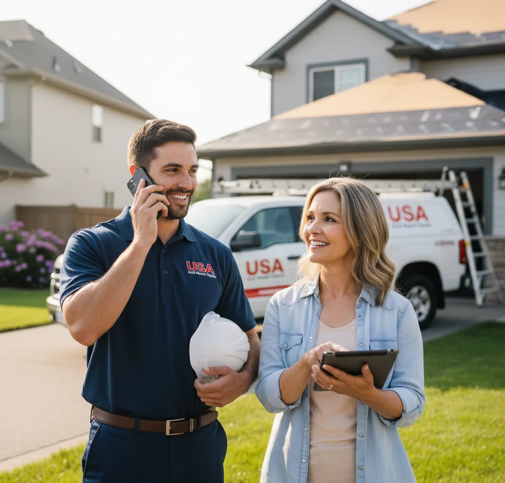 USA Roof Repair Experts customer support in Palm Beach Gardens